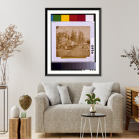 Emigrant train, Strawberry Valley, going east - 2, Vintage Wall Art