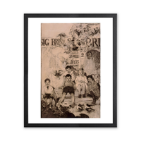 Historic Framed Print, Thus did the Great Squab Syndicate soar,  17-7/8" x 21-7/8"