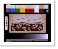 Black & White Photo - Hon. W.J. Bryan addressing the thousands, 1901