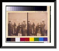 Historic Framed Print, [Physical examination of female immigrants at Ellis Island, New York City] - 3,  17-7/8" x 21-7/8"