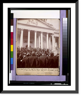 President McKinley and Admiral Dewey coming down the Capitol steps - 2, Antique Wall Art