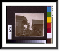 Robert M. La Follette speaking from rear platform of train in his campaign for governor - 2, Vintage Print