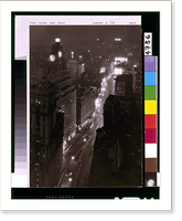My life with photography.Times Square from above, Vintage Poster
