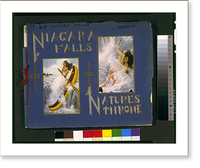 Niagara Falls nature's throne Classic, Antique Print