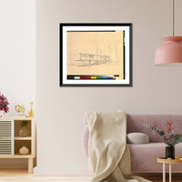 Historic Framed Print, [Case Study House No. 8 (Bridge House") for Charles and Ray Eames,  at Pacific Palisades,  Los Angeles,  California]" - 3,  17-7/8" x 21-7/8"