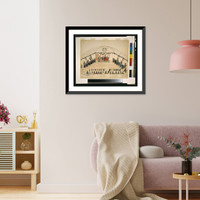 Liberian senate.drawn by Robert K. Griffin, Monrovia. - 2, Vintage Wall Art