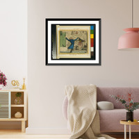 Historic Framed Print, The general out-generalled, or, first come, first served - 2,  17-7/8" x 21-7/8"