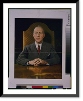 Lloyd C. Stark, Governor, half-length portrait, seated at desk, facing front, Antique Poster