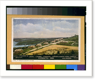 Plymouth in 1622.W.L. Williams. - 2, Antique Wall Art