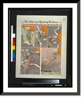 The Kin-der-Kids. The Kin-der-Kids relief expedition slams into a steeple, with results, Vintage Poster