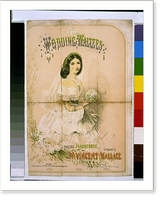 The wedding waltzes. For the pianoforte. Composed by W. Vincent Wallace.C.A. Evans lith. Classic, Historic Reproduction