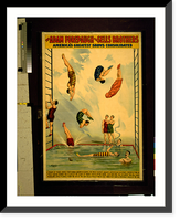 The Adam Forepaugh and Sells Brothers America's greatest shows consolidated. A troupe of pearl divers from Hawaii, Sandwich Islands. A veritable circus of the sea - 2, Vintage Print