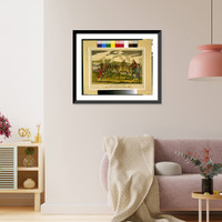 The curious zebra - alive from America! walk in gem'men and ladies, walk in - 2, Vintage Wall Art