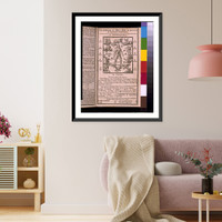 The anatomy of man's body, as governed by the twelve constellations - 2, Vintage Wall Art