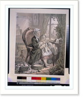 Vintage Americana Print - Boston - Heel and toe.J.E. Baker