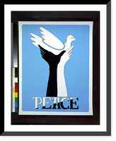 Historic Framed Print, Peace - 6,  17-7/8" x 21-7/8"