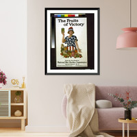 Historic Framed Print, The fruits of victory.Leonebel Jacobs. - 2,  17-7/8" x 21-7/8"