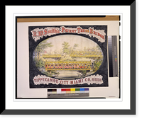 R.W. Smith's patent truss bridge, Tippecanoe City, Miami Co., Ohio.Strobridge & Co. Lith., Cincinnati, O. - 2 Classic, Vintage Print