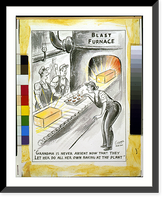 Grandma is never absent now that they let her do all her own baking at the plant".A. Cramer for OWI.", Vintage Wall Art