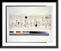 Historic Framed Print, Mutt and Jeff. Mutt,  just slip on these new glasses of mine"" - 2,  17-7/8" x 21-7/8"