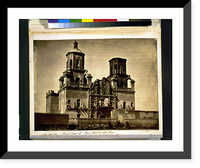 Front view of San Xavier del Bec i.e., Bac Classic, Vintage Wall Art