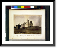 Mission of San Xavier del Bec i.e., Bac, side view, Vintage Poster