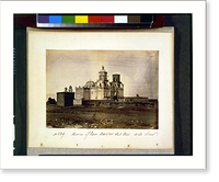 Mission of San Xavier del Bec i.e., Bac, side view, Vintage Poster