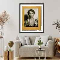 Historic Framed Print, [Mrs. Franklin Delano Roosevelt, head-and-shoulders portrait, facing front] - 2,  17-7/8" x 21-7/8"