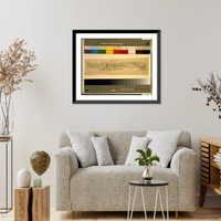 Historic Framed Print, Changing base round to the James river on the Pamunkey. Rebel fortification,  17-7/8" x 21-7/8"