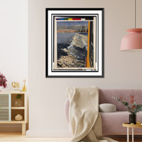 Study VI. New York Harbor.Riched Estes, Historic Reproduction