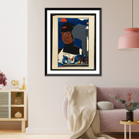 Prince Cinque.Romare Bearden, Antique Wall Art