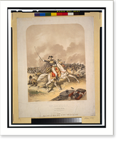Gl. Jackson. At the Battle of New Orleans.comp. and on stone by C. Severin. - 2, Historic Reproduction