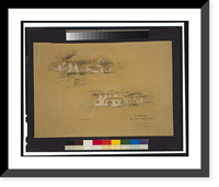 House for Mrs. James Osborne Craig (Montecito, California).James Osborne Craig, architect. - 2, Antique Print