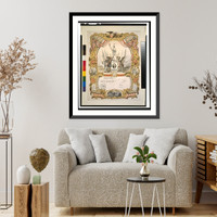 United Americans of the state of New York.designed & litho'd. in colors by Charles Parsons ; printed by G. & W. Endicott. - 2, Antique Wall Art