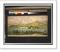 Historic Framed Print, West Point from Constitution Island - 2,  17-7/8" x 21-7/8"