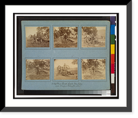 Historic Framed Print, 22d New York State Militia near Harpers Ferry, Va., 1861 - 2,  17-7/8" x 21-7/8"