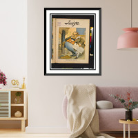 Vintage Americana Print - The large-ical candidate.Zim
