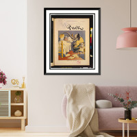 Sitting up with a sick friend.L.M. Glackens, Vintage Print