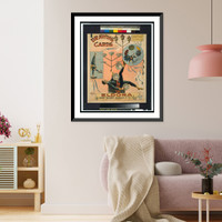 Historic Framed Print, Eldora, the premier equilibrist and juggler of the world,  17-7/8" x 21-7/8"