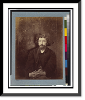 Historic Framed Print, [Hartman Richter, half-length portrait, seated, facing slightly left] - 2,  17-7/8" x 21-7/8"