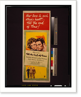 Historic Framed Print, Till the end of time,  17-7/8" x 21-7/8"