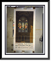 Chicago's beautiful churches by the elevated lines.O.R. Hanson, Historic Reproduction
