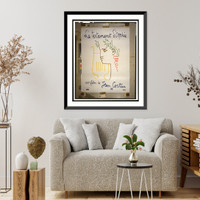 Historic Framed Print, Le testament d'Orph&eacute;e.un film de Jean Cocteau.,  17-7/8" x 21-7/8"