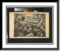 Winter scene. Oswego County, New York, Historic Print