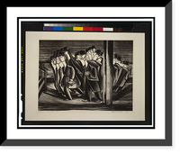 Historic Photo Print - White collar boys.Elizabeth Olds, 1936