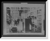 Historic Framed Print, [St. Bon Ossko, baker store],  17-7/8" x 21-7/8"