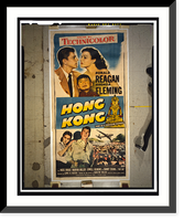 Hong Kong, port of a thousand dangers, Antique Poster