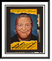 March for Soviet Jewry Take my picture. Show my face. Tell everyone I am still here."" Classic, Historic Print