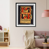 Historic Framed Print, Bal de la grande ourse Organis&eacute; par l'union des artistes russes &agrave; Paris.Imp. Kaplan, Paris.,  17-7/8" x 21-7/8"