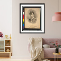 Vintage Photo Print - Boston - Mrs. Ann Eliza Young - Vintage Wall Art Gift